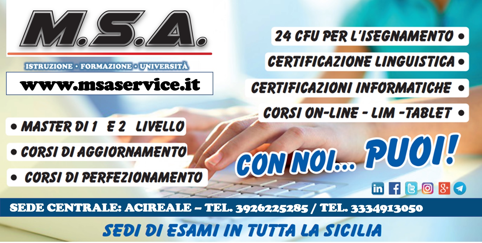 Corso di Perfezionamento - M.S.A.